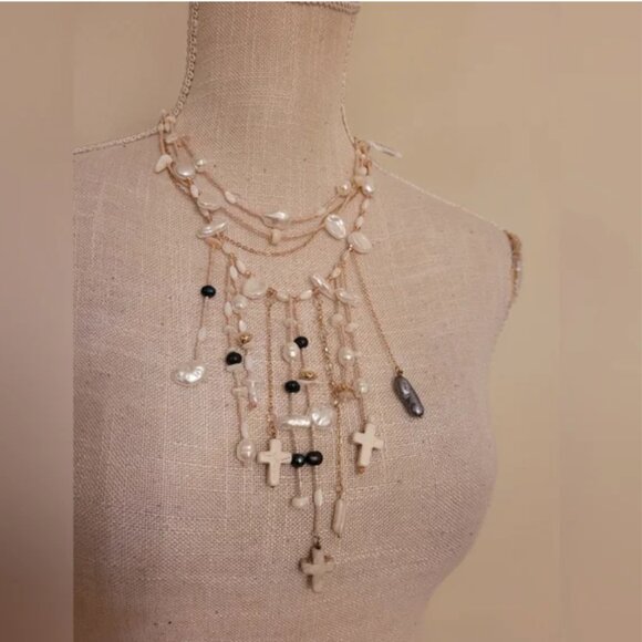 Free People NWT Ariana Ost Something Beautiful Necklace - Picture 3 of 6